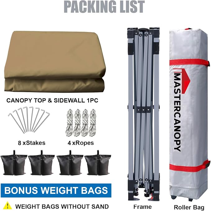 MASTERCANOPY Durable Pop-up Canopy Tent - Image 7