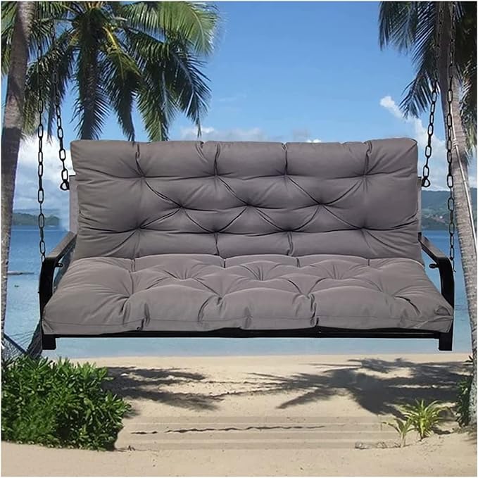 Swing Cushion Replacement Outdoor Porch Waterproof Bench Cushion 2-3 Seater - Image 7