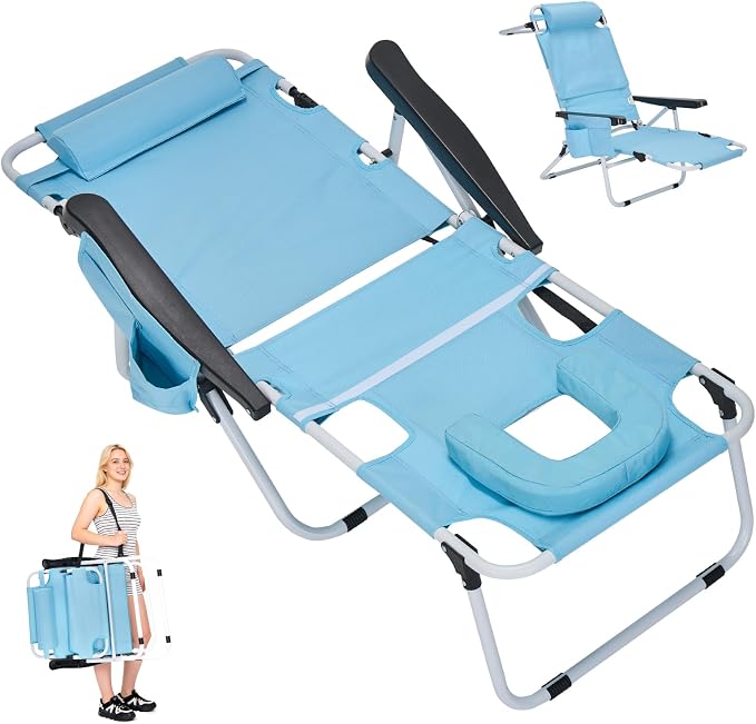 DoCred Heavy Duty Tanning Chair by DoCred