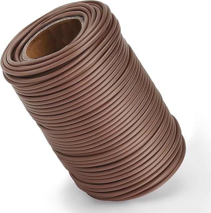 130 Feet Soft Plant Tie Brown Twist Garden Ties by TELENT+OUTDOORS