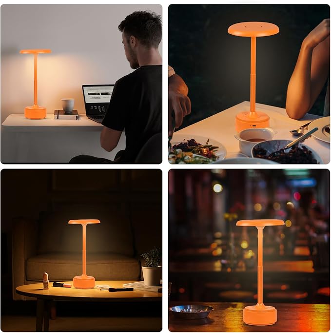 5200mAh Rechargeable Cordless LED Table Lamps Touch Sensor Light, 3-Levels - Image 7