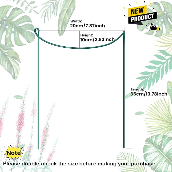 8 Pack Snake Plant Support Stakes - Image 6