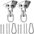Heavy Duty Hammock Hanging Kit, 360° Rotating 1200 lb Swing Hangers by AINIKEY