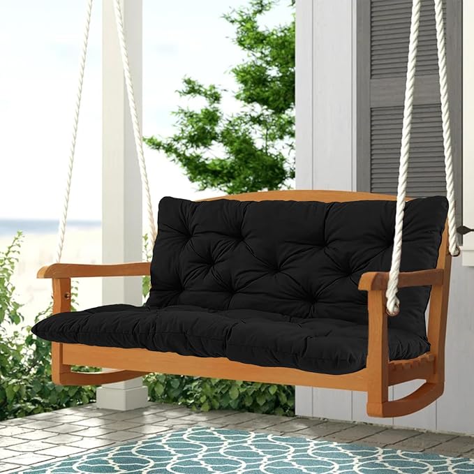 2-3 Seat Swing Replacement Cushion, Outdoor Bench Cushions - Image 7