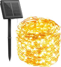 Minetom Solar String Lights for Outside, 33Ft 100 LED Outdoor Solar Fairy Lights by Minetom