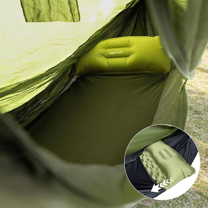 Night Cat Camping Hammock Tent: Lightweight Portable 4 in 1 Hammock - Image 5