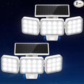 WdtPro Solar Lights Outdoor Motion Sensor, 3500LM Bright Solar Flood Lights by WdtPro