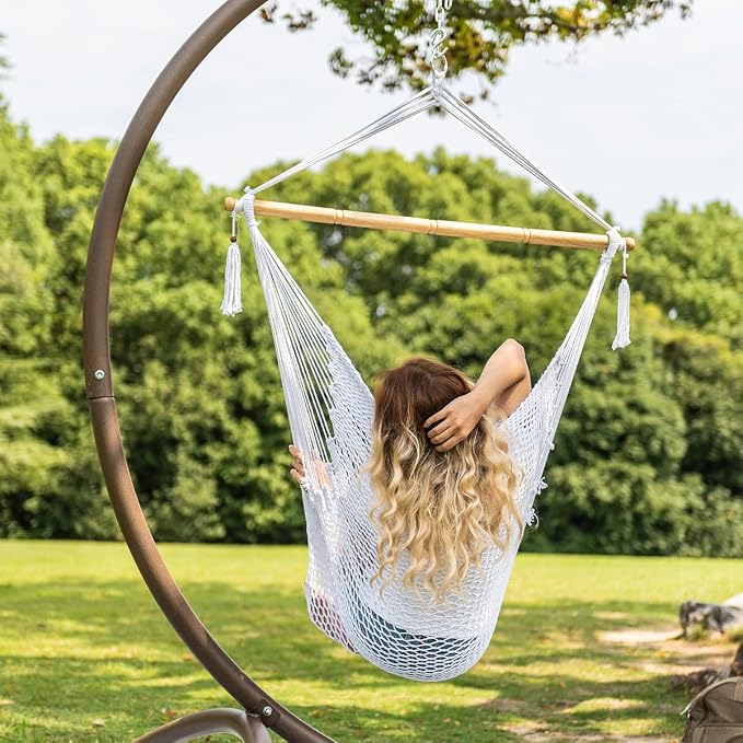 Lazy Daze Hammocks Hanging Chair Caribbean Swing Chair Hammock Chair - Image 5