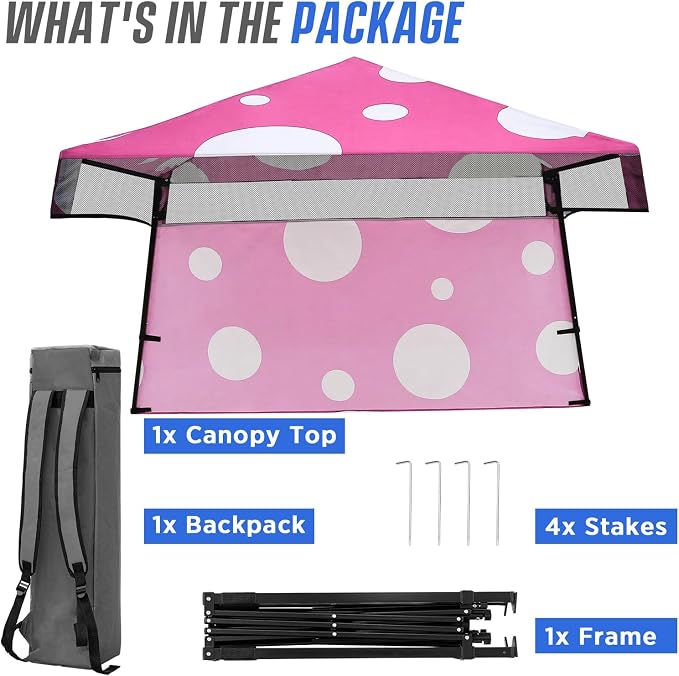 EAGLE PEAK 8x8 Pop Up Canopy Tent - Image 8