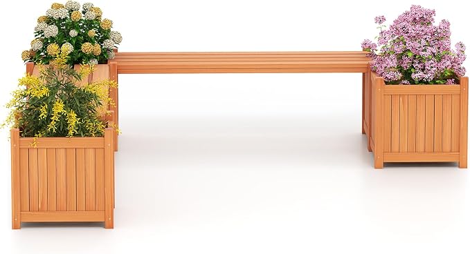 Giantex 4-in-1 Outdoor Bench by Giantex