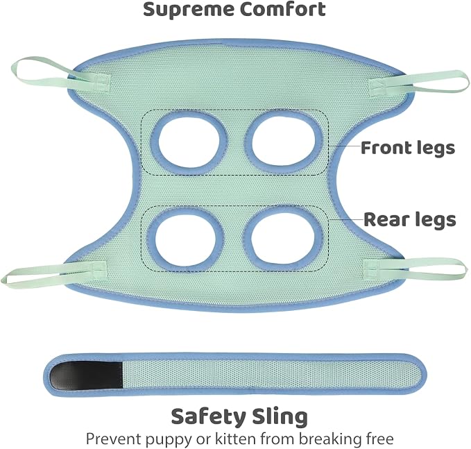 Guzekier Pet Dog Grooming Hammock Harness - Image 2
