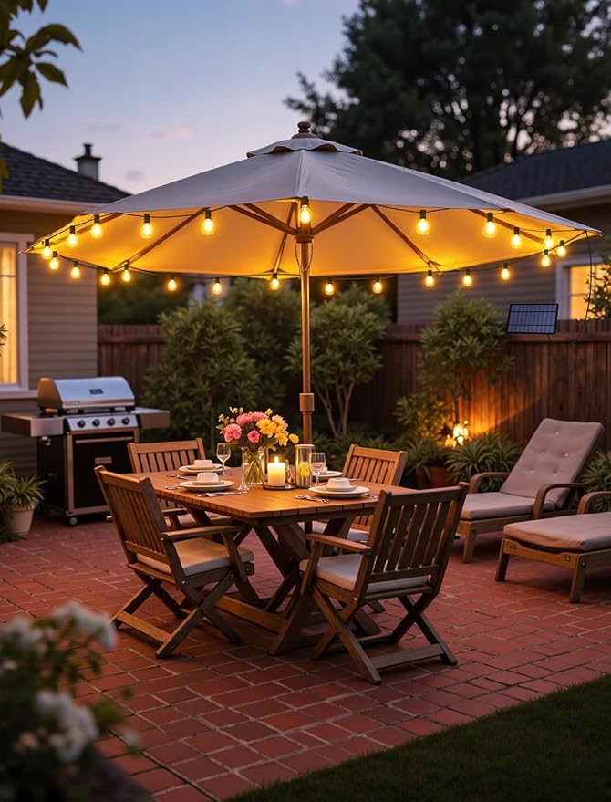 25FT Solar String Lights Outdoor - Image 7