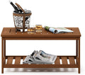 Furinno FG18508 Tioman Hardwood Patio Furniture 2-Tier Coffee Table in Teak Oil by Furinno-FitsYourSpaceFitsYourBudget