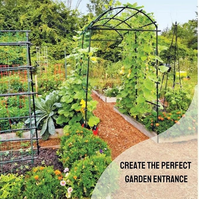 Gardener’s Supply Company Extra Tall Garden Arch Arbor | 80 Inch Tall Titan - Image 8