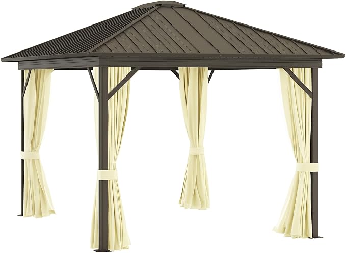 Outsunny 10' x 12' Hardtop Gazebo by Outsunny