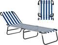 Outsunny Folding Chaise Lounge Pool Chairs, Outdoor Sun Tanning Chairs by Outsunny