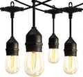 Banord Outdoor String Lights, 48FT Waterproof Patio Lights by Banord