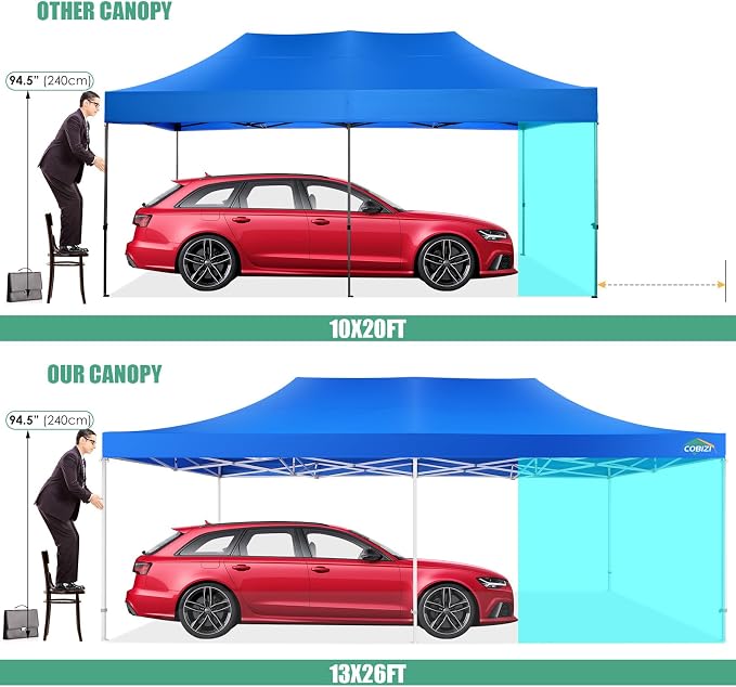 COBIZI 13x26 Heavy Duty Pop Up Canopy - Image 2