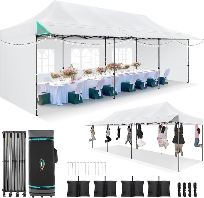 COBIZI 10x30 Pop Up Canopy Tent by COBIZI