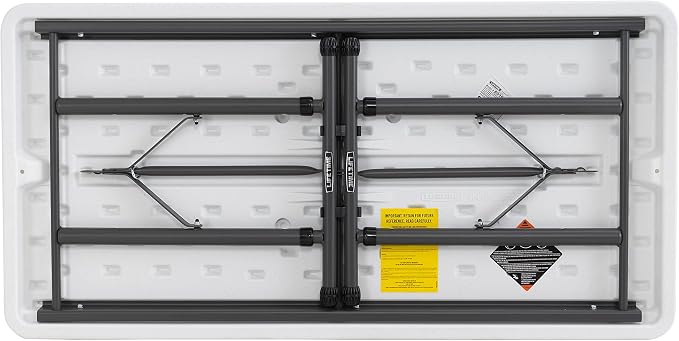 Lifetime Commercial Height Adjustable Folding Utility Table - Image 6