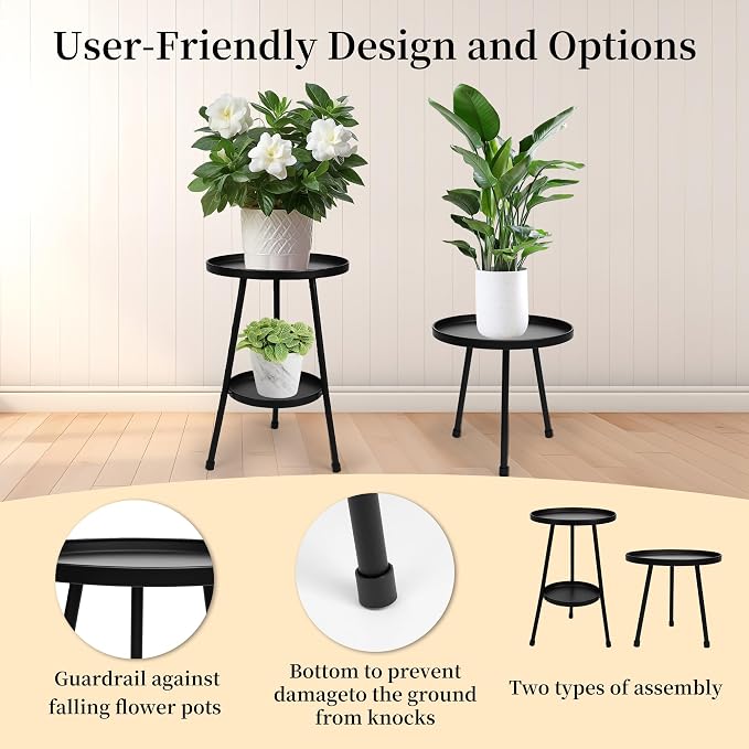 Metal Plant Stand, Plant Stand Indoor Outdoor, Metal Rustproof Flowers - Image 4