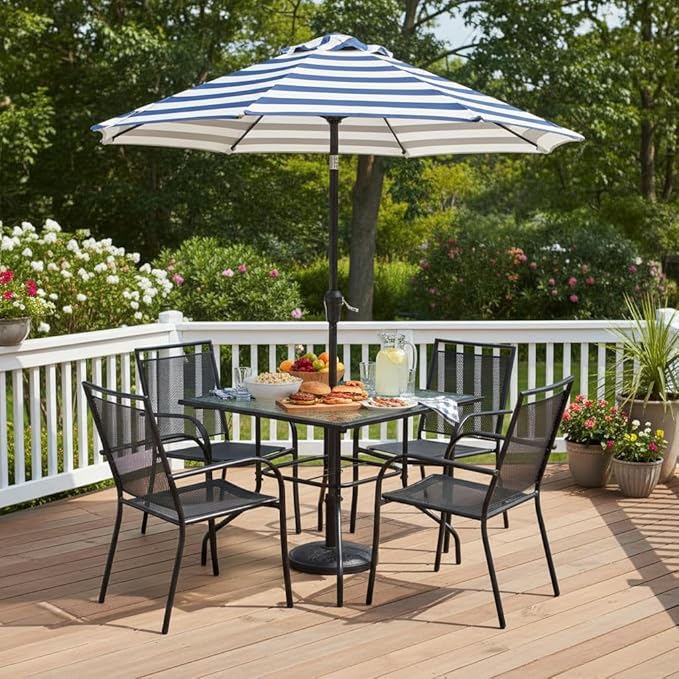 Tangkula 35 Inch Patio Dining Table - Image 4