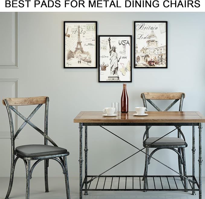 BUYUE 14" Metal Chair Cushions - Image 6