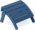 YEFU Adirondack Ottoman, Patio Foot Rest, Adirondack Foot Rest, Folding by YEFU
