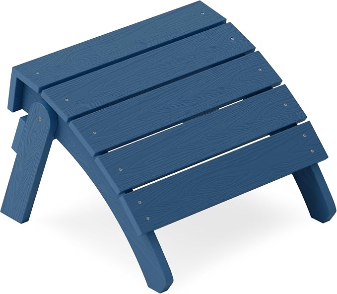 YEFU Adirondack Ottoman, Patio Foot Rest, Adirondack Foot Rest, Folding by YEFU