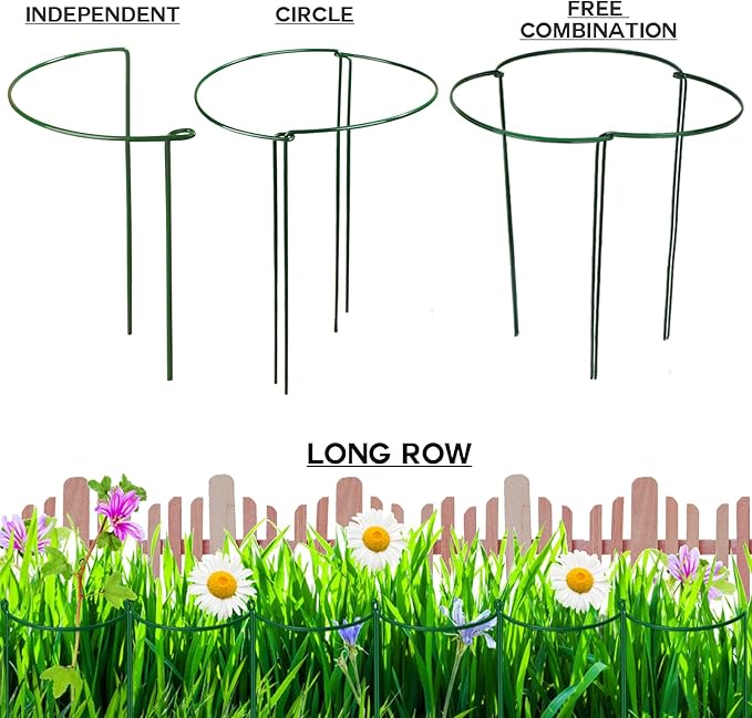 LEOBRO Plant Support Stakes, Plant Support, Peony Cages and Supports, Garden - Image 8