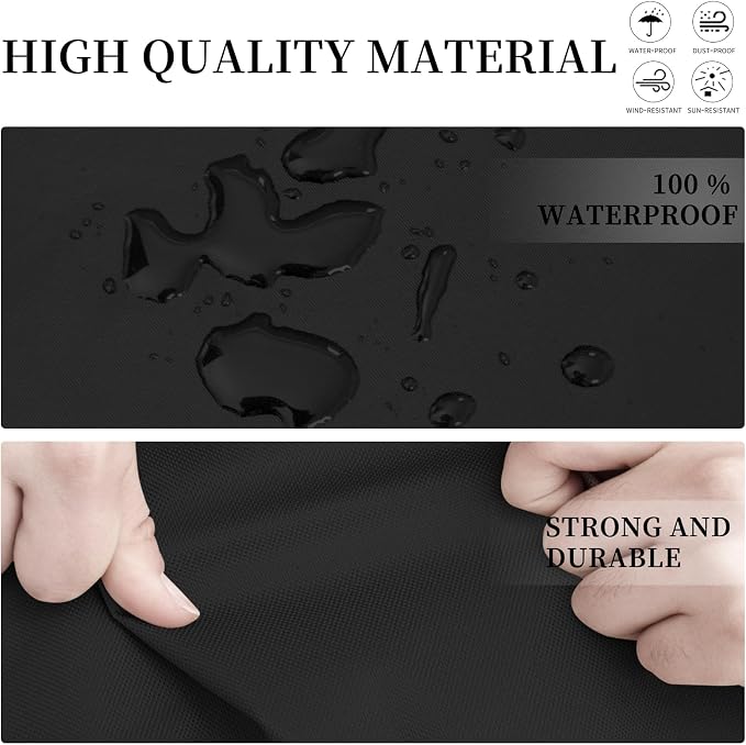 Easy-Going Patio L-Shaped Sectional Sofa Cover - Image 4