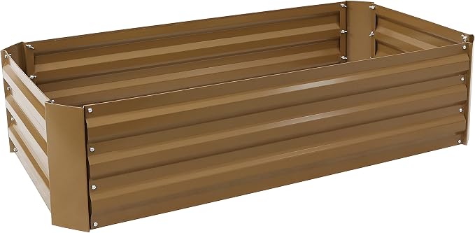 Sunnydaze 11.75" H Raised Metal Garden Bed - Image 10
