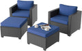Aoxun 4 Piece Outdoor Patio Furniture Set 4 Seats by Aoxun