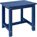 Adirondack Square Side Table, one-Tier Outdoor end Table, Patio Side Table by GARDENSTAR