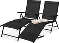 Best Choice Products Set of 2 Outdoor Patio Chaise Lounge Chair Adjustable by BestChoiceProducts