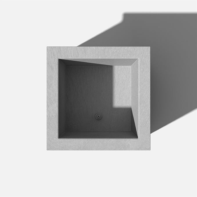Veradek Brixton Series Cube Plastic Planter - Image 8