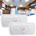 Nilight 2pcs RV Interior Lights 12V-24V LED Ceiling Light Fixture by Nilight