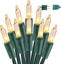 BrizLabs Clear Christmas Lights Outdoor 300 Count 69.6ft Incandescent Christmas by BrizLabs
