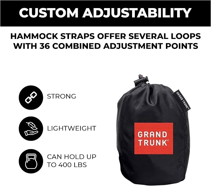 Grand Trunk Hammock Tree Trunk Straps | Hammock Suspension System - Image 4
