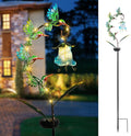 Bshine Solar Hummingbird Lights Outdoor Garden Decoration, Metal Stake by Bshine