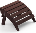 SERWALL Folding Adirondack Chair Footrest, Adirondack Ottomans Without Assembly by SERWALL