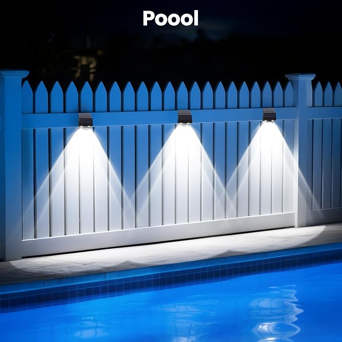 artcool Solar Fence Lights Outdoor - Image 8