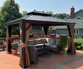 PURPLE LEAF 10' x 13' Hardtop Gazebo by PURPLELEAF