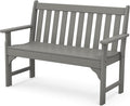 POLYWOOD GNB48GY Vineyard 48" Bench, Slate Grey by POLYWOOD