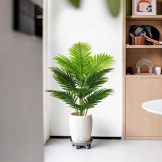 Artificial Plants in Pots Large Fake Tree Floor Faux Tropical Plants Decorative - Image 3