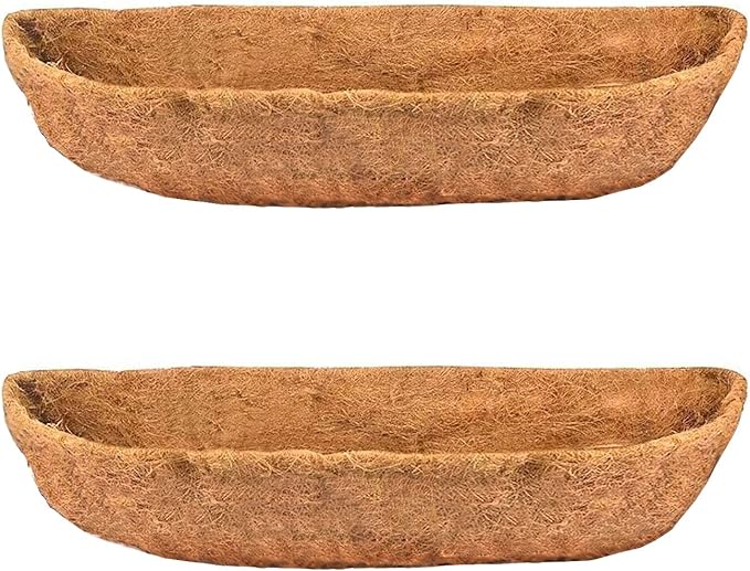 2 Pcs Garden Coconut Planter Liner by boUod