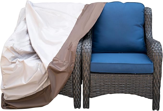 ovios Patio Furniture Covers, Outdoor Waterproof Cover by OVIOS