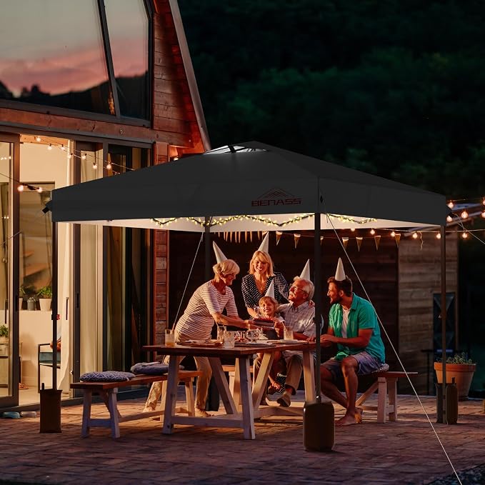 8x8 Pop Up Canopy, Easy Up Canopy Tent, Heavy Duty Tents - Image 5