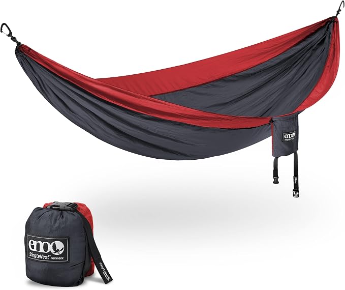 ENO, Eagles Nest Outfitters SingleNest Lightweight Camping Hammock by EaglesNestOutfitters