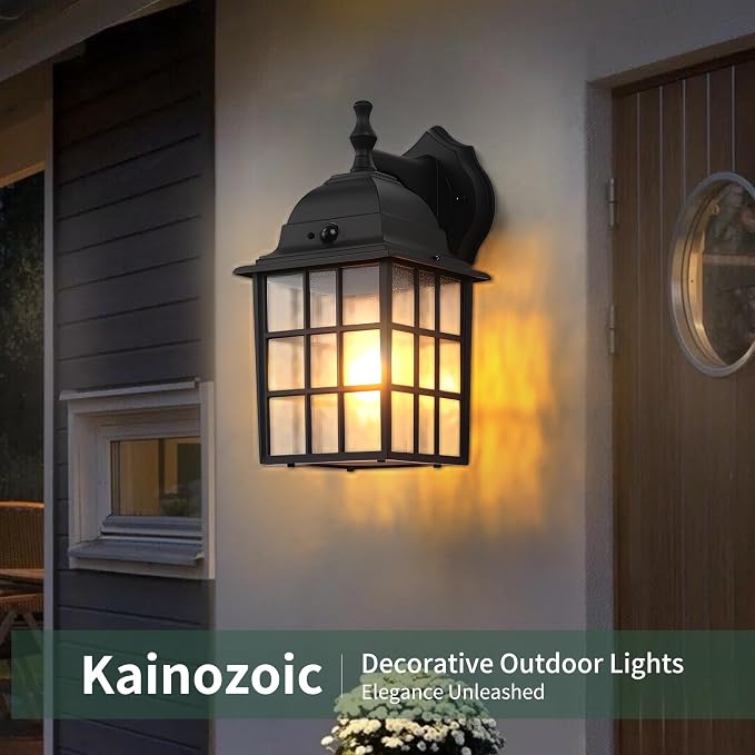 Motion Sensor Dawn to Dusk Sensor Outdoor Wall Light Fixtures Waterproof - Image 7